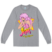 Heather Grey so funny jem and the holograms classic fans Long Sleeve Tee - lanVoArt