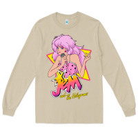 Mushroom so funny jem and the holograms classic fans Long Sleeve Tee - lanVoArt