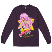 Plum so funny jem and the holograms classic fans Long Sleeve Tee - lanVoArt