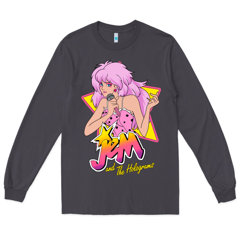 So Funny Jem And The Holograms Classic Fans Long Sleeve Tee by lanVoArt | Teevron