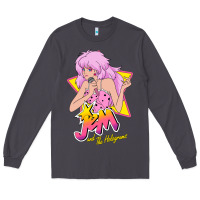 Smoke so funny jem and the holograms classic fans Long Sleeve Tee - lanVoArt