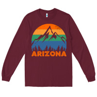 Burgundy Arizona-01Mxk Long Sleeve Tee - lanVoArt
