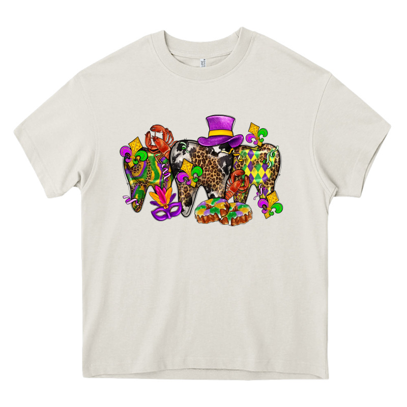Mardi Gras Dental Heavy Core Tee by BundleAndBundleShop | Teevron