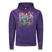 Cloud Purple The pink is for my Aunt Cancer Awareness Vintage Hoodie - HowdyJamesFarm