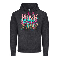 Vintage Black The pink is for my Aunt Cancer Awareness Vintage Hoodie - HowdyJamesFarm