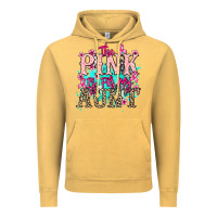 Vintage Mustard The pink is for my Aunt Cancer Awareness Vintage Hoodie - HowdyJamesFarm