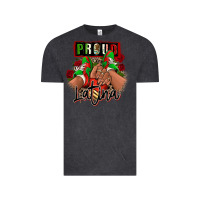 Vintage Black Proud Latina Mexican sneakers Vintage Tee - RanaPortraitStore