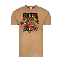 Vintage Camel Proud Latina Mexican sneakers Vintage Tee - RanaPortraitStore