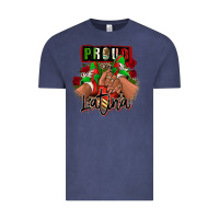 Vintage Denim Proud Latina Mexican sneakers Vintage Tee - RanaPortraitStore