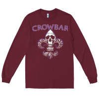 Burgundy crowbar Long Sleeve Tee - lanVoArt