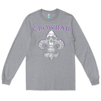 Heather Grey crowbar Long Sleeve Tee - lanVoArt