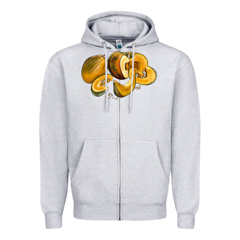 Pumpkin Zipper Hoodie by LillyAllenDesigns | Teevron