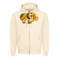 Sandshell Pumpkin Zipper Hoodie - LillyAllenDesigns