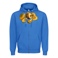 True Royal Pumpkin Zipper Hoodie - LillyAllenDesigns