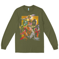 Army Green rip jason david frank ranger Long Sleeve Tee - lanVoArt