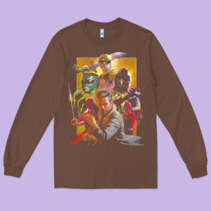 Rip Jason David Frank Ranger Long Sleeve Tee Designed By Lanvoart