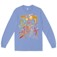Colony Blue rip jason david frank ranger Long Sleeve Tee - lanVoArt