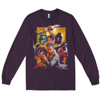 Plum rip jason david frank ranger Long Sleeve Tee - lanVoArt