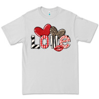 Dove Grey love Premium Tee - LillyAllenDesigns