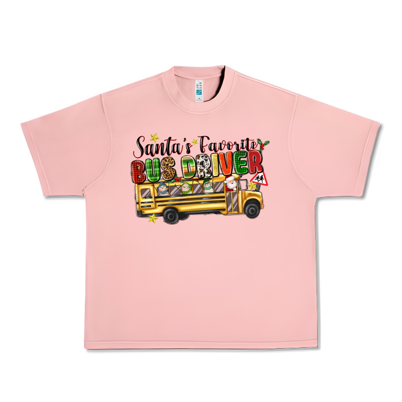 Santas Favorite Bus Driver Urban Heavy Tee by texasbilliewilder | Teevron