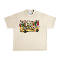 Sandshell santas favorite bus driver Urban Heavy Tee - texasbilliewilder