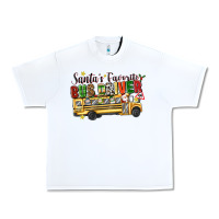 White santas favorite bus driver Urban Heavy Tee - texasbilliewilder
