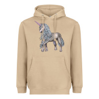 Mushroom Unicorn Heavyweight Hoodie - LillyAllenDesigns