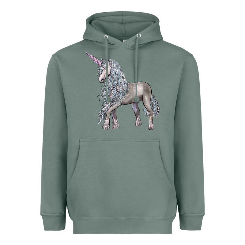 Unicorn Heavyweight Hoodie by LillyAllenDesigns | Teevron