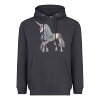 Smoke Unicorn Heavyweight Hoodie - LillyAllenDesigns