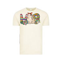 Vintage Arctic Hop rabbit Vintage Tee - NancyCooperArtShop