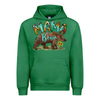Emerald mama bear Urban Hoodie - BarkalooDesign