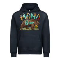 Navy mama bear Urban Hoodie - BarkalooDesign