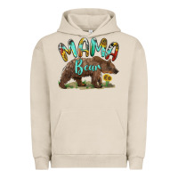 Pigment French Oak mama bear Urban Hoodie - BarkalooDesign