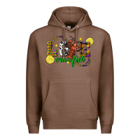 Chestnut mardi gras love crawfish Premium Hoodie - FaDigitalArtStudio