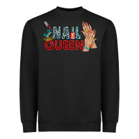 Black nail queen bbs Heavyweight Sweatshirt - BundleAndBundleShop
