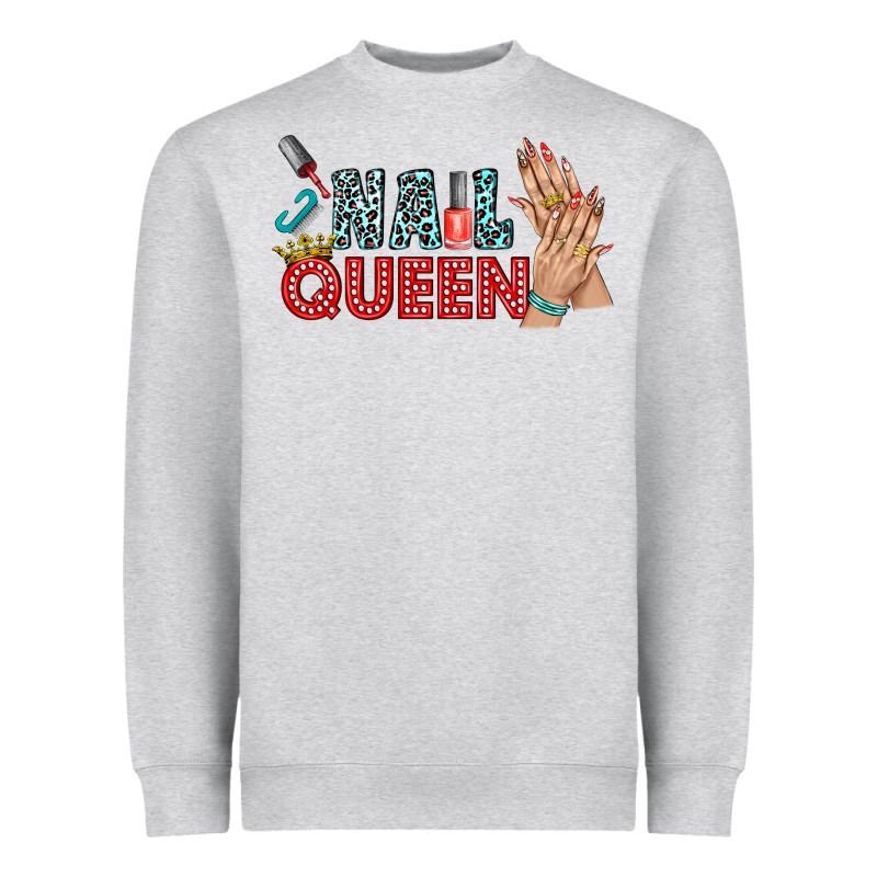 Nail Queen Bbs Heavyweight Sweatshirt by BundleAndBundleShop | Teevron