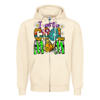 Sandshell I'm The Cool Mom Zipper Hoodie - CowhideDigitalArt