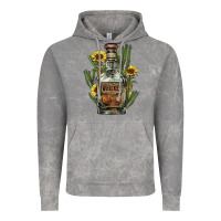 Cloud Rock Western whiskey bottle Vintage Hoodie - HowdyJamesFarm