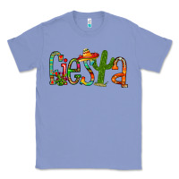 Colony Blue fiesta Classic Tee - RacoonDesign