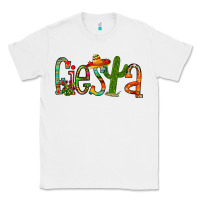 White fiesta Classic Tee - RacoonDesign
