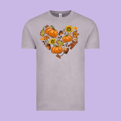 Fall Heart Vintage Tee Designed By Texasbilliewilder