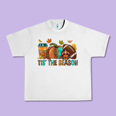 Tis' The Season Fall Urban Heavy Tee Designed By Nancycooperartshop