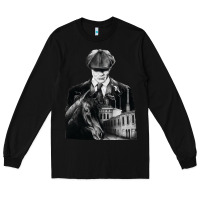 Black gift idea drama blinders drama peaky funny graphic gifts Long Sleeve Tee - lanVoArt
