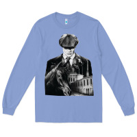 Colony Blue gift idea drama blinders drama peaky funny graphic gifts Long Sleeve Tee - lanVoArt