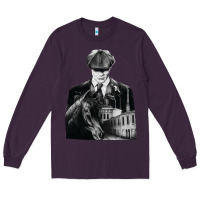 Plum gift idea drama blinders drama peaky funny graphic gifts Long Sleeve Tee - lanVoArt