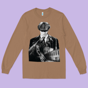 Gift Idea Drama Blinders Drama Peaky Funny Graphic Gifts Long Sleeve Tee Designed By Lanvoart