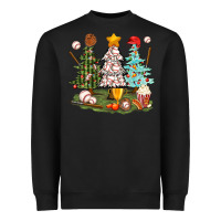 Black baseball trees bbs Heavyweight Sweatshirt - BundleAndBundleShop