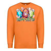 Carrot happy easter day eggs nurse Premium Sweatshirt - RacoonDesign