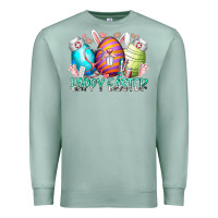 Seafoam happy easter day eggs nurse Premium Sweatshirt - RacoonDesign