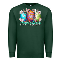 Happy Easter Day Eggs Nurse Premium Sweatshirt | Teevron